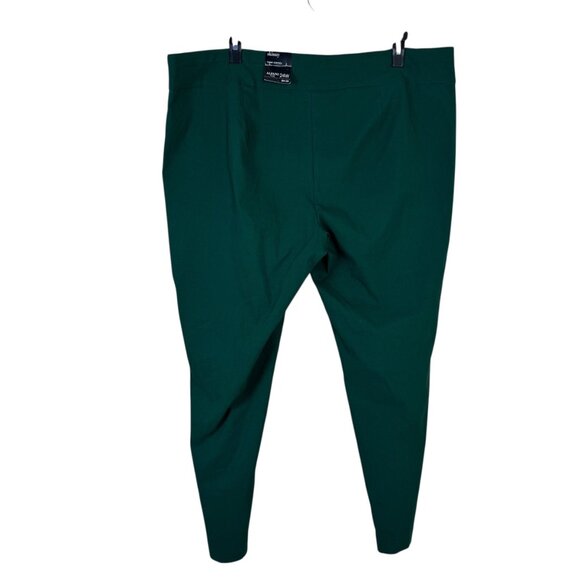 Alfani NEW Ess. Skinny Career Pants Green Plus Size 24W Tummy Control Career - Picture 3 of 12